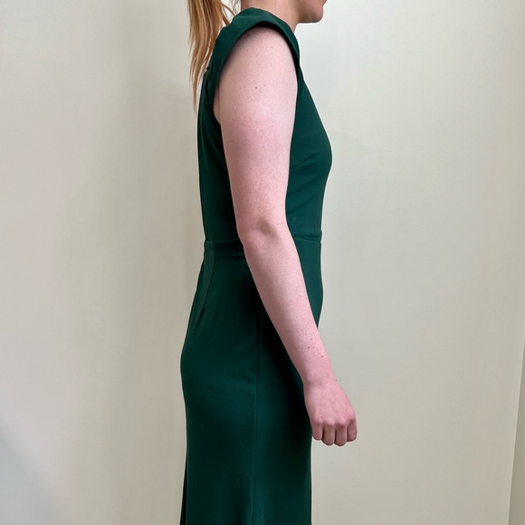 Hunter Green Long Gown, Lulus. Size L, new with tags - Picture 2 of 5